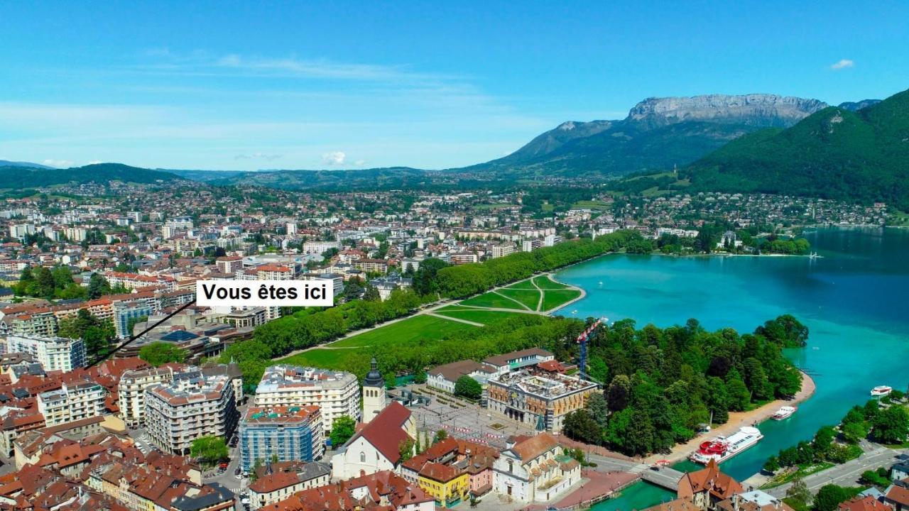 אנסי A 200M Du Lac, Au Coeur De La Vieille Ville Avec Parking מראה חיצוני תמונה